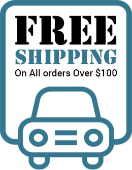 Free Shipping On All orders Over $100